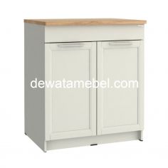 Meja Dapur Ukuran 80 - ACTIV SERENA KSB 200 / Silver - Molala Walnut 